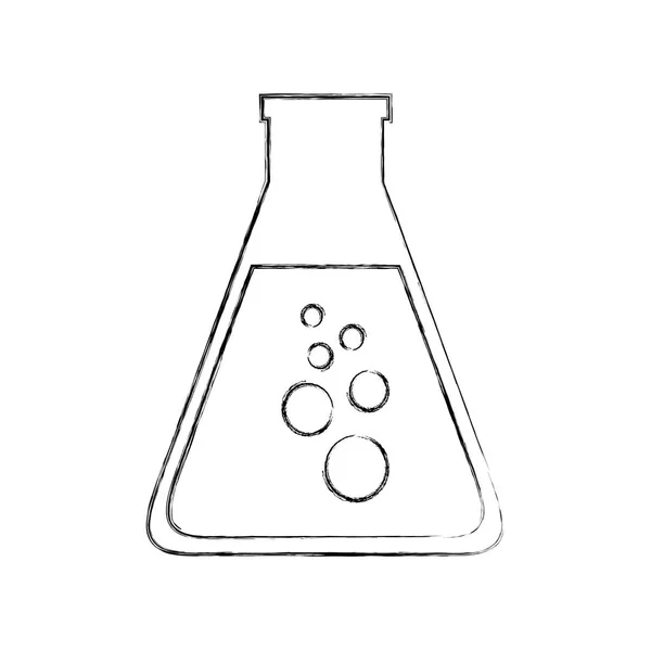 Buis test geïsoleerde pictogram — Stockvector