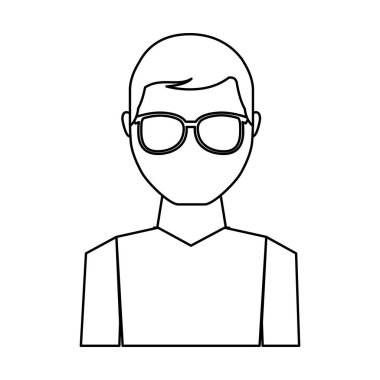 genç adam avatar karakter