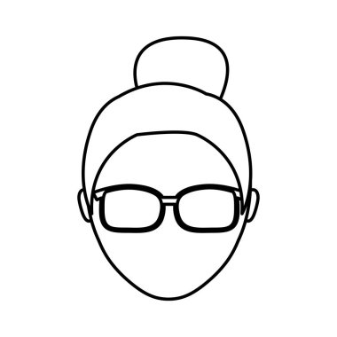 genç kadın avatar karakter