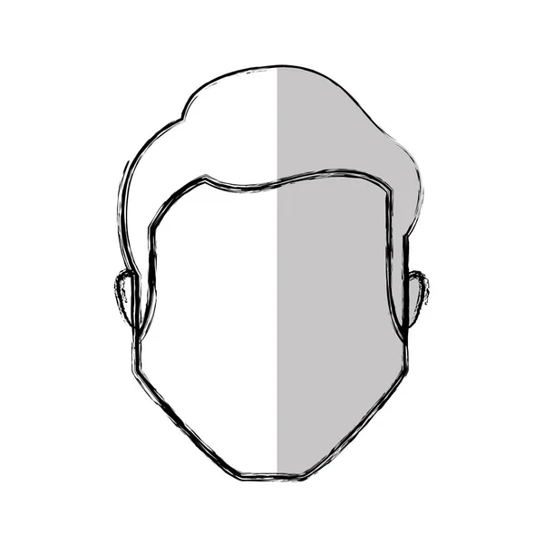 Joven hombre avatar carácter — Vector de stock