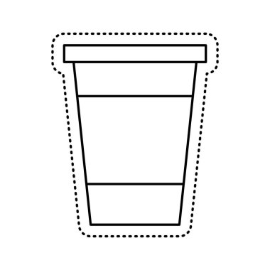 kahve fincan izole simgesi