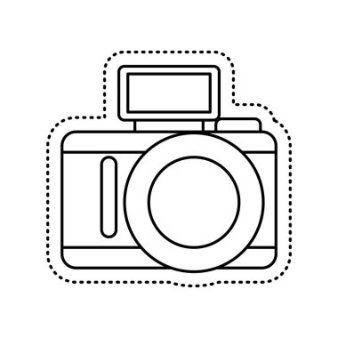 kamera fotoğraf izole simgesi