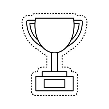 Kupa Ödülü izole simgesi