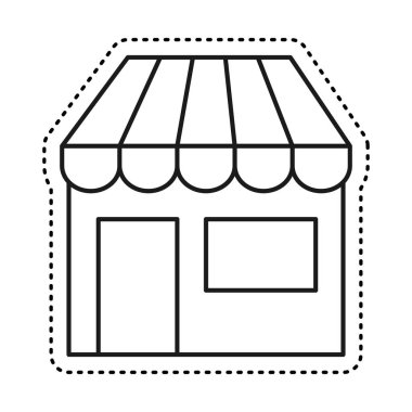 izole simgesi bina depolamak