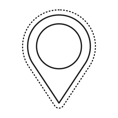 toplu iğne işaretçisi konumu simgesine