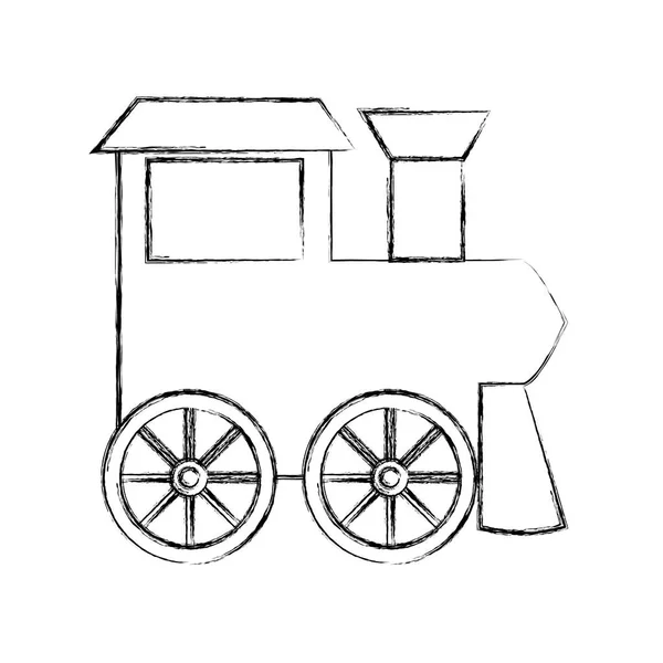 Ikona hračka baby vlak — Stockový vektor