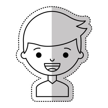 küçük çocuk karakter simgesi