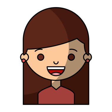 küçük kız karakter simgesi