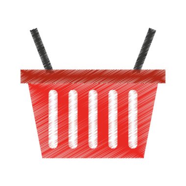 shopping basket commercial icon clipart