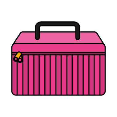 makyaj seti izole simgesi