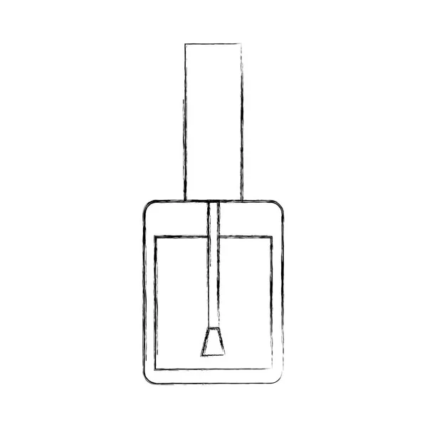 Nehty polský láhev ikonu — Stockový vektor
