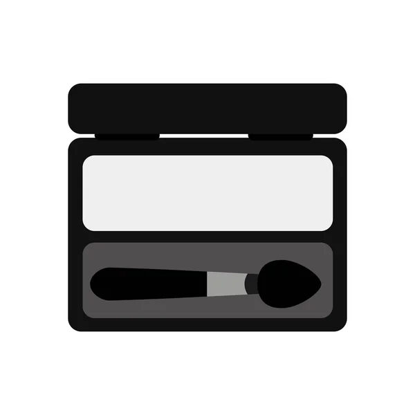 Shadow make-up product isolated icon — Stock Vector