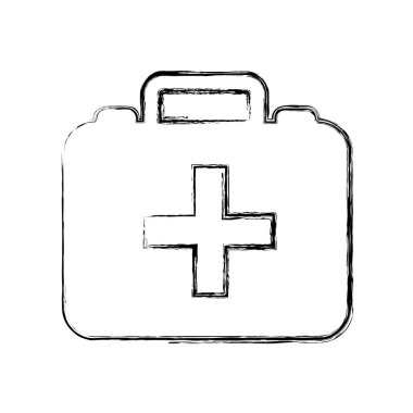 çanta izole simgesi