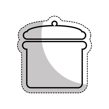 mutfak ot izole simgesi