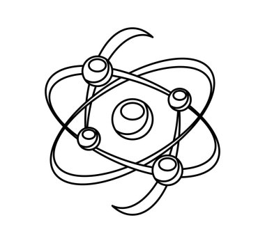 molekül yapısı izole simgesi
