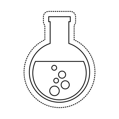 tüp testi izole simgesi