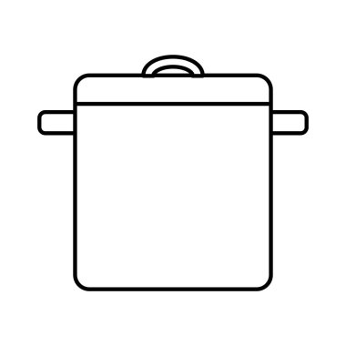 mutfak ot izole simgesi