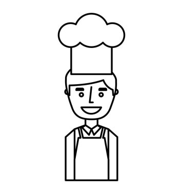 Şef avatar karakter simgesi