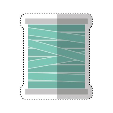 Thread roll isolated icon