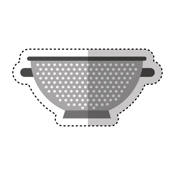 Crémaillère icône isolée — Image vectorielle