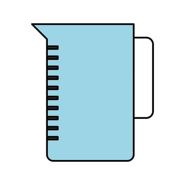 Keuken theepot geïsoleerde pictogram — Stockvector