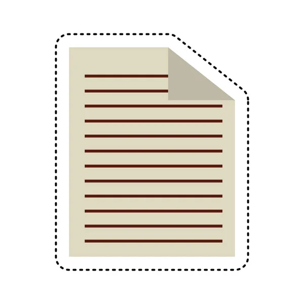 纸文档文件隔离图标 — 图库矢量图片