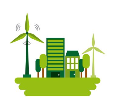 Yeşil şehir tasarım