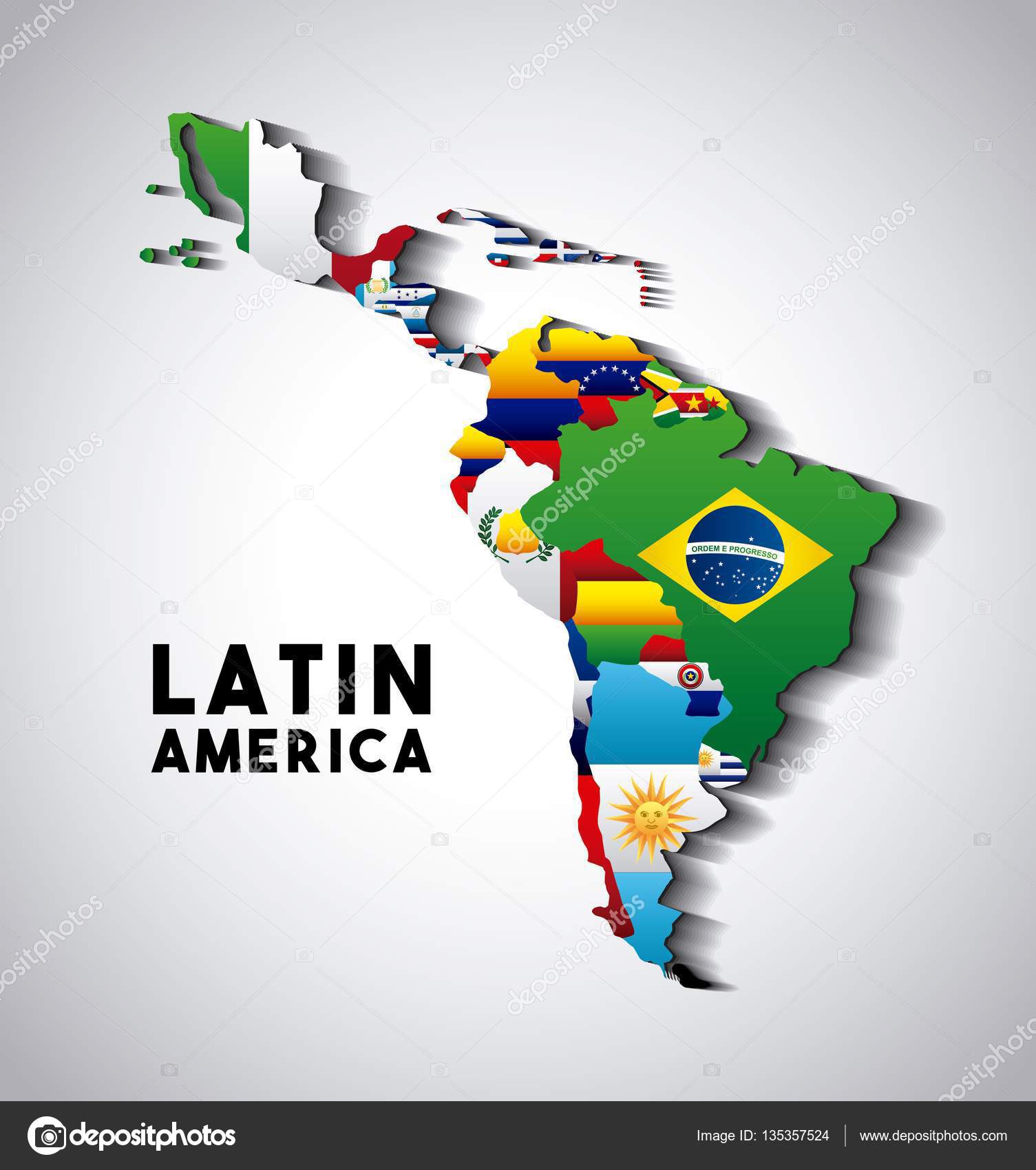 Image result for latin america map images