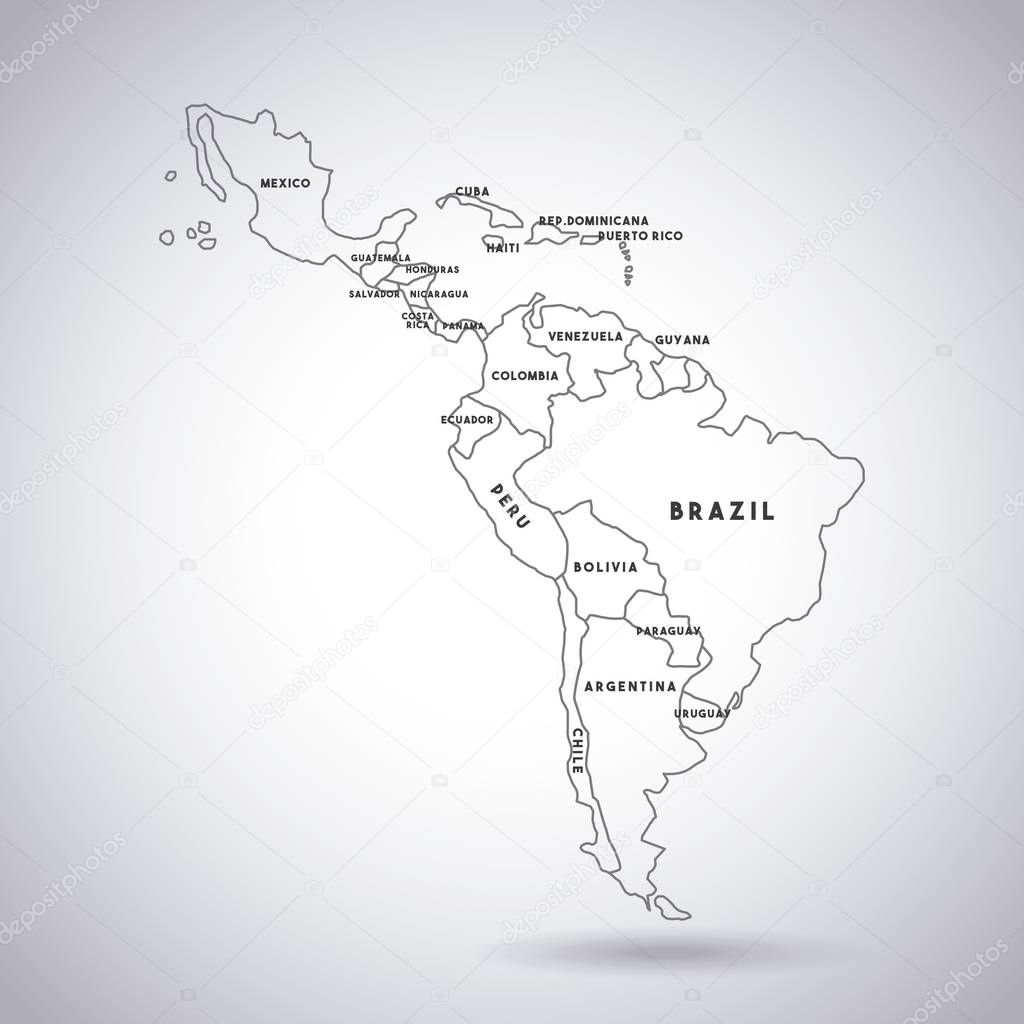 Mapa De América Latina 2023