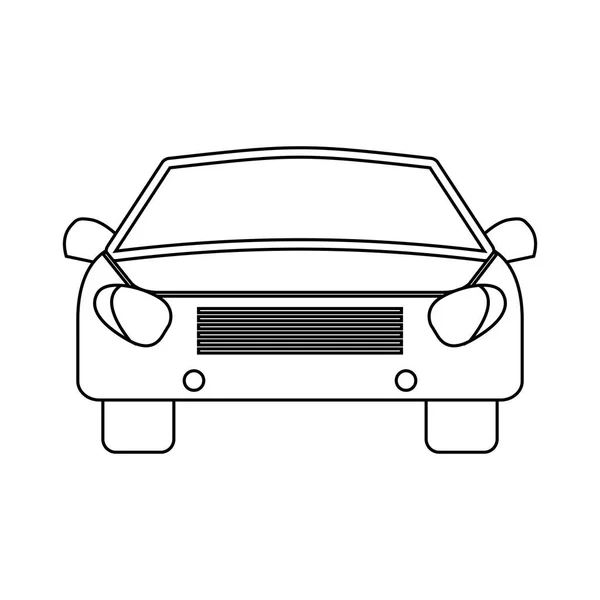 Car vehicle icon — Stock Vector