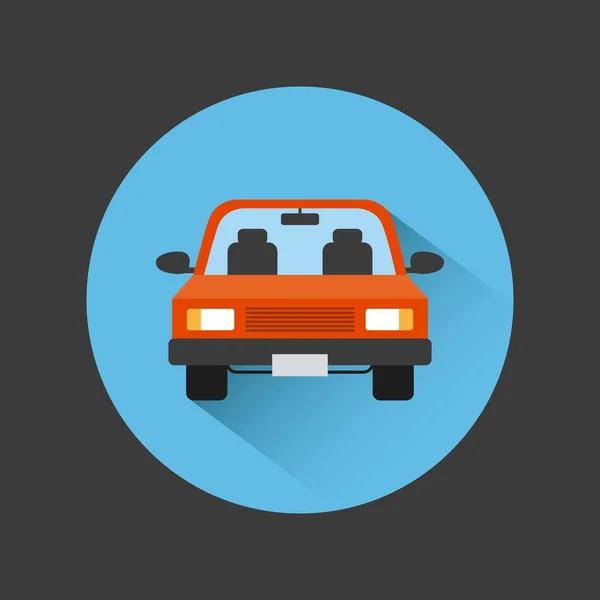 Car vehicle icon — Stock Vector