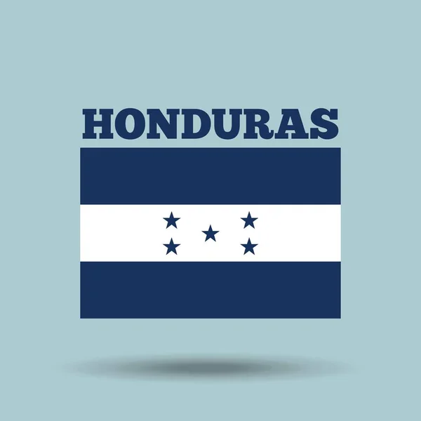 Bandera de Honduras — Archivo Imágenes Vectoriales