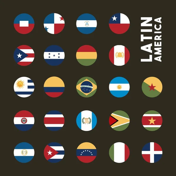 Λατινική Αμερική σχεδιασμού — Διανυσματικό Αρχείο