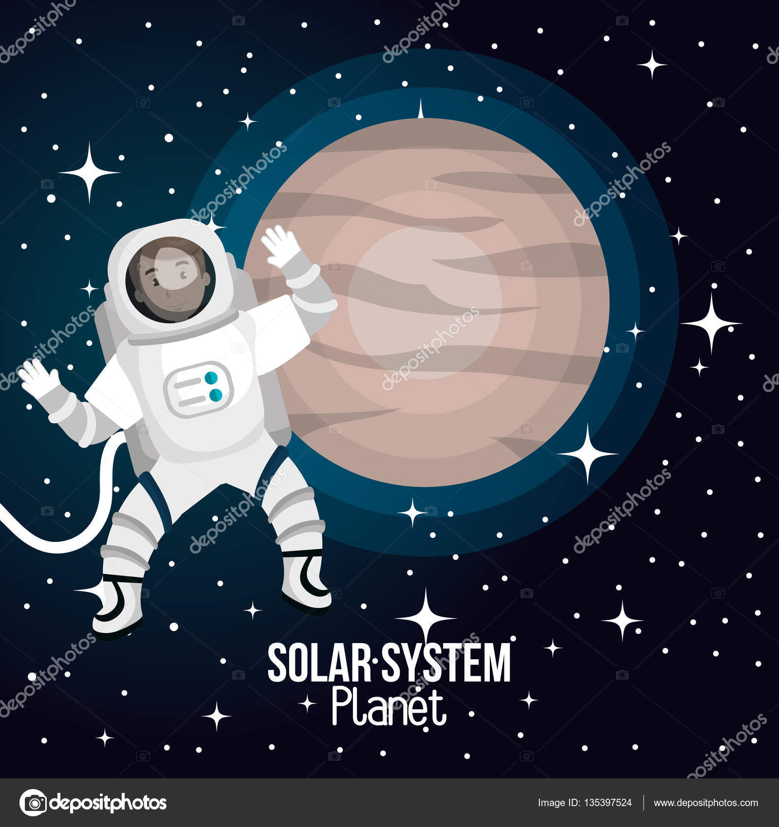 Astronaut cartoon Vector Art Stock Images | Depositphotos