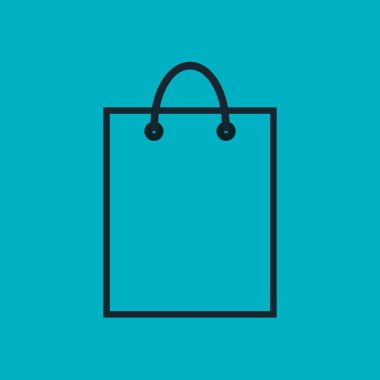 çanta alışveriş ticaret simgesi