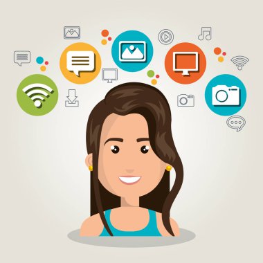 Online izole kadın web