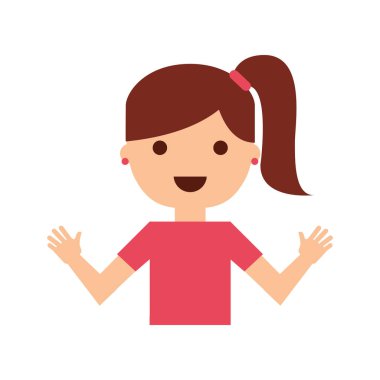 genç kadın avatar karakter