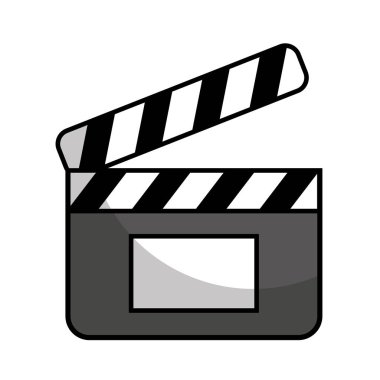 Clapper kurulu izole simgesi