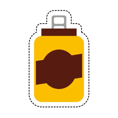 İçecek izole simgesi olabilir