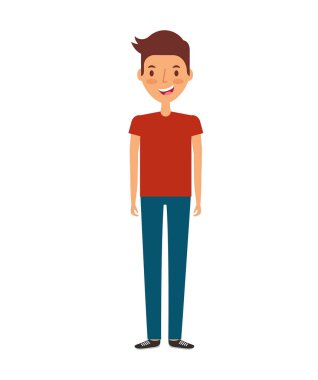 genç adam avatar karakter