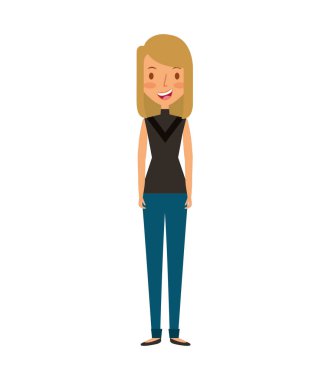 genç kadın avatar karakter