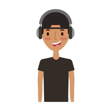 genç adam avatar karakter