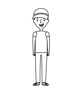 genç adam avatar karakter