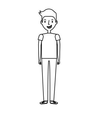 genç adam avatar karakter