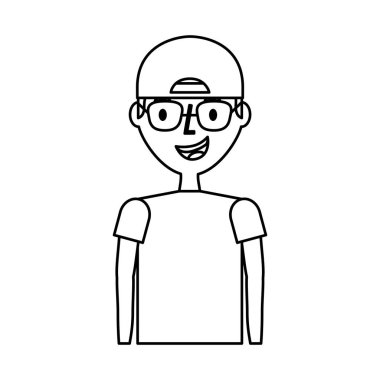 genç adam avatar karakter