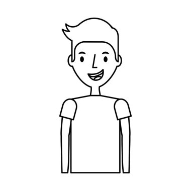 genç adam avatar karakter