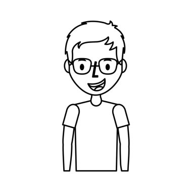 genç adam avatar karakter