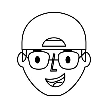 genç adam avatar karakter