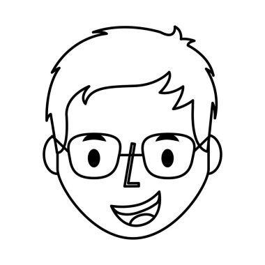 genç adam avatar karakter