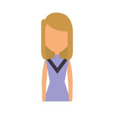 genç kadın avatar karakter